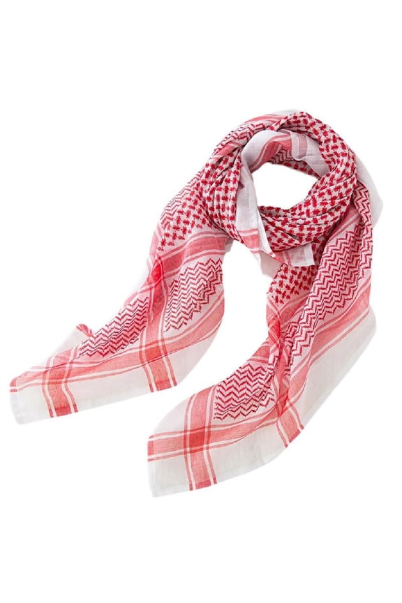 Arab Shemagh Headwrap Arab Scarf Desert Headscarf Traditional Scarf Face Cover