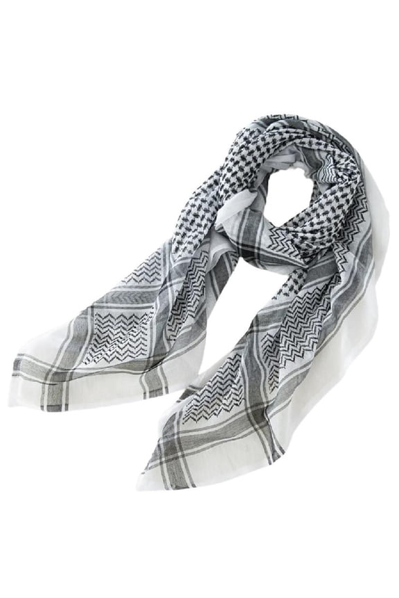 Arab Shemagh Headwrap Arab Scarf Desert Headscarf Traditional Scarf Face Cover