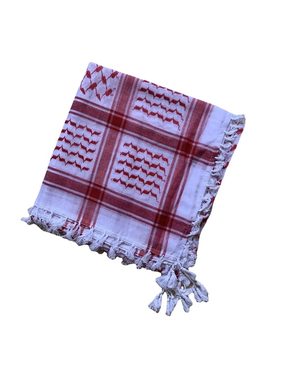 Arab Turban Keffiyeh Scarf Muslim Hijab Military Shemagh Desert Scarf Keffiyeh Scarf Wrap for Men And Women