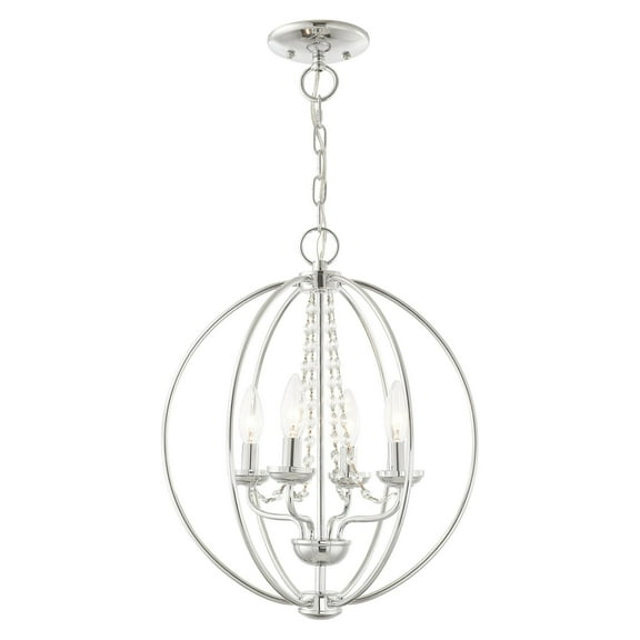 Arabella 4 Light Convertible Mini Chandelier/Ceiling Mount