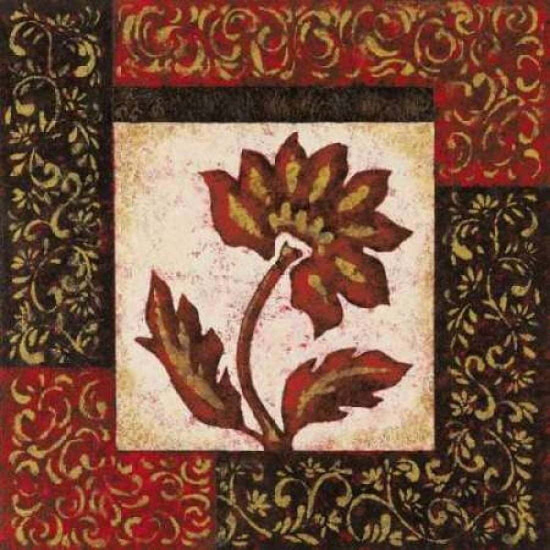 Arabesque I Canvas Art - Judy Shelby (24 x 24)