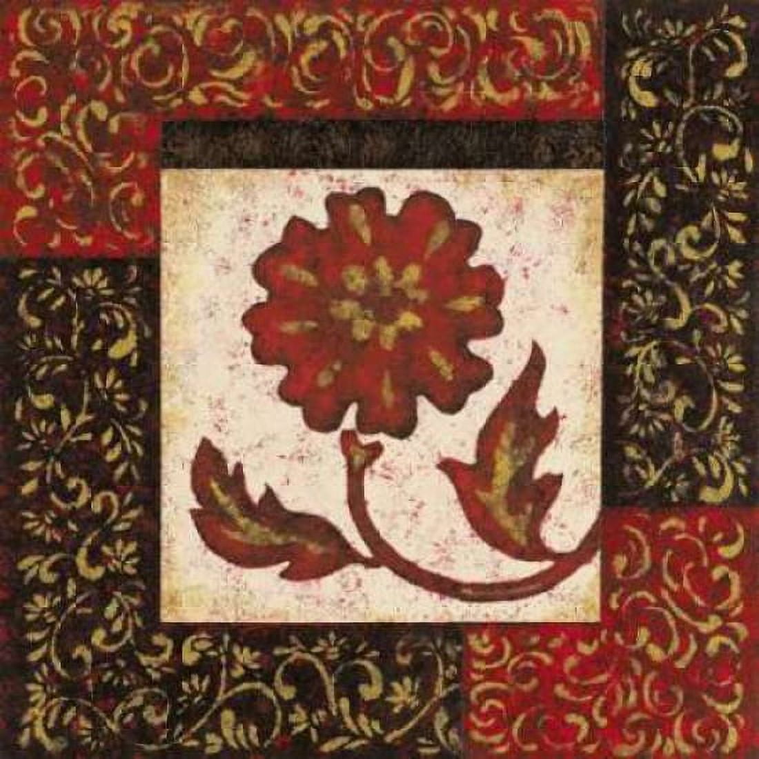 Arabesque II Canvas Art - Judy Shelby (24 x 24)