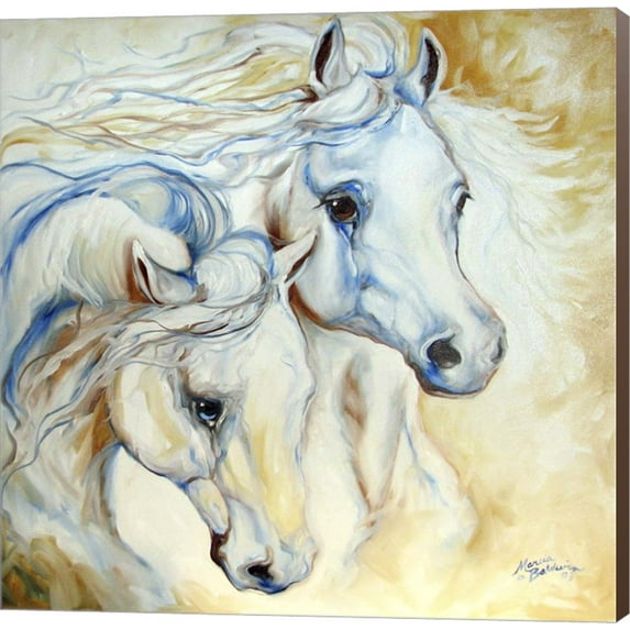 Arabian Eccense by Marcia Baldwin, Canvas Wall Art, 12W x 12H