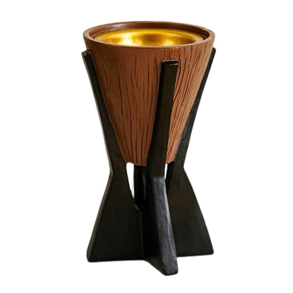 Arabian Incense Burner - Metal Bakhoor Burner Holder, Middle Eastern Style Oud & Frankincense Aroma Censer for Yoga, Spa, Office, Home Decor