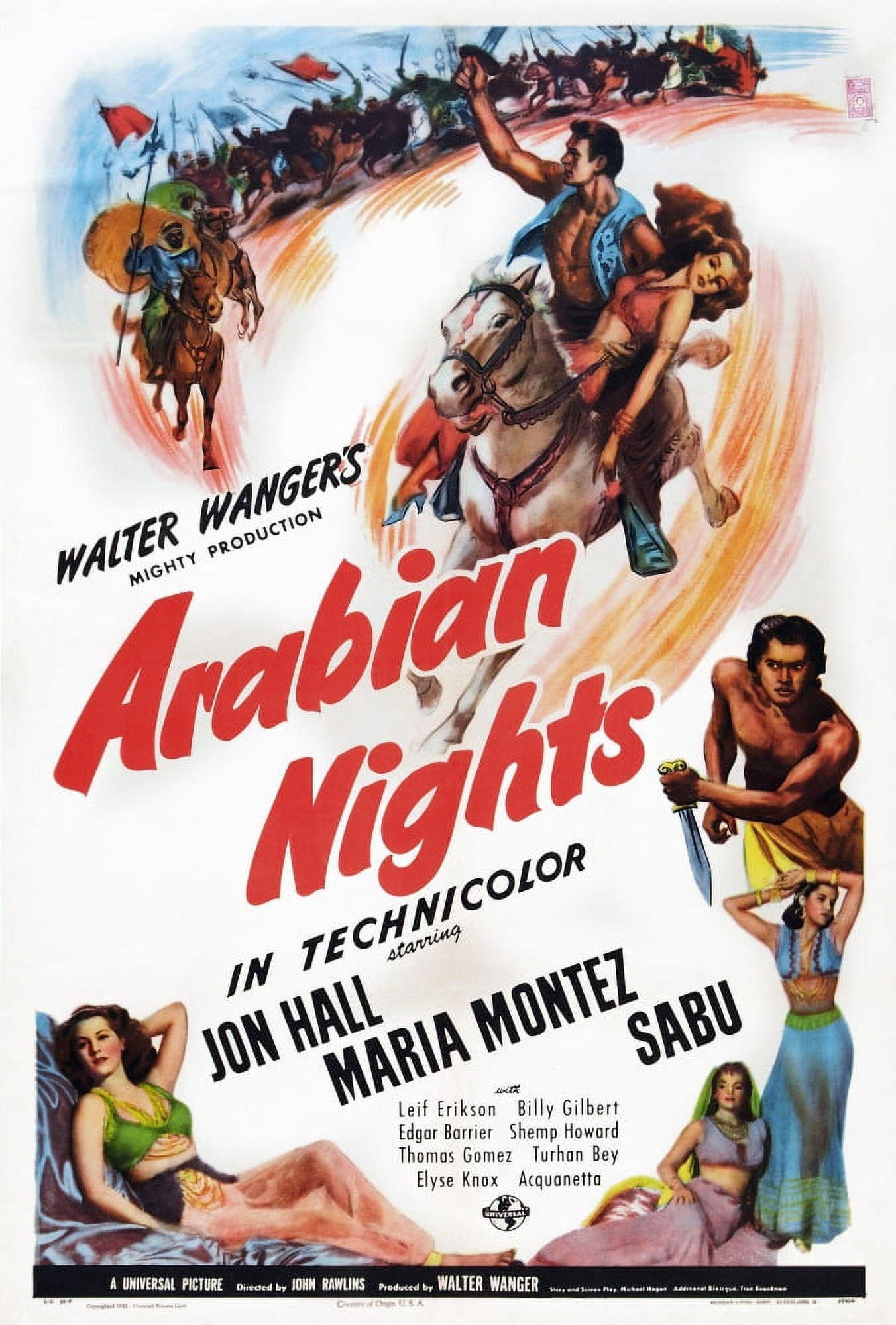 Arabian Nights U Canvas Art - (24 x 36)