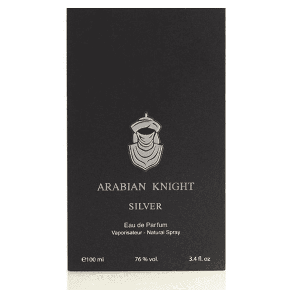 Arabian Oud Men's Arabian Knight Silver EDP Spray 3.38 oz Fragrances 6281101824229