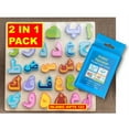 thumbnail image 1 of Arabic Alphabet Puzzles + Arabic Flash Cards (SET OF 2)  Early Learning Quran Ramadan Gift Eid Gift Islamic Gifts 123, 1 of 8