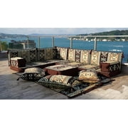 Arabic Floor Seating, Diwan Sofa, L Shaped Turkish Sofa, Floor Cushion Seating, Sleeper Couch, Modular Sofa, Floor Sofa Seating, Couch Bed