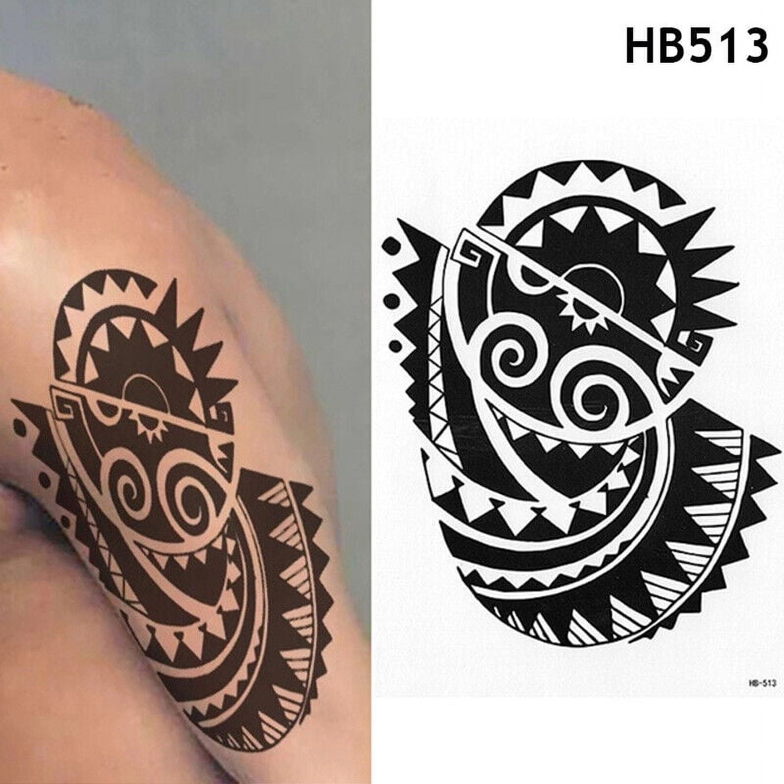 Arabic Language Waterproof Temporary Stickers Letter Body Art Arm Fake ...