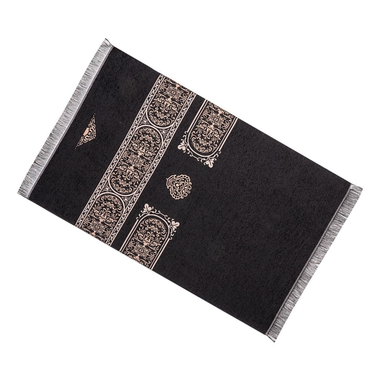 Arabic Prayer Mat with Tassels Prayer Rugs Muslims Pilgrimages Blanket ...