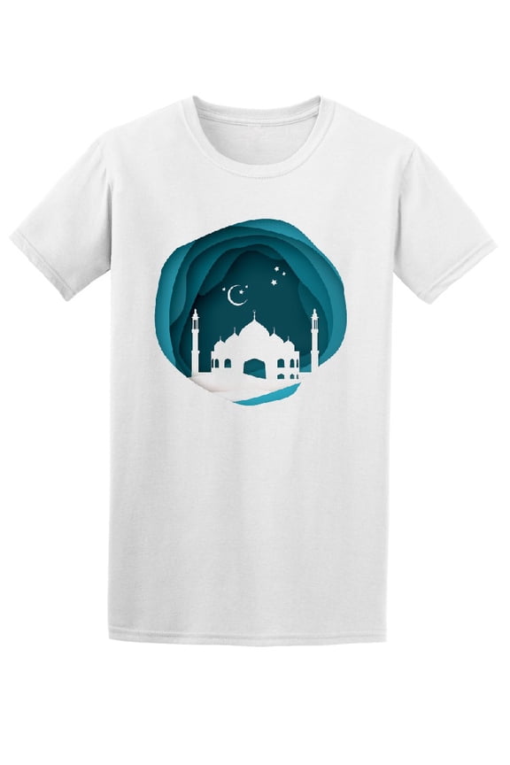 Arabic Ramadan Landscape T-Shirt Men -Image by Shutterstock, Male x-Large
