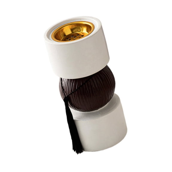 Arabic Resins Dumbbell Shape Aromas Burners Diffuser with Tassels Home Decors