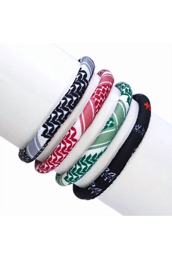 Arabic Scarf Style Woven Bracelet