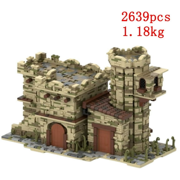 Arabic Style House Modular Building Blocks MOC-158420 Bricks Toys Set 2639pcs