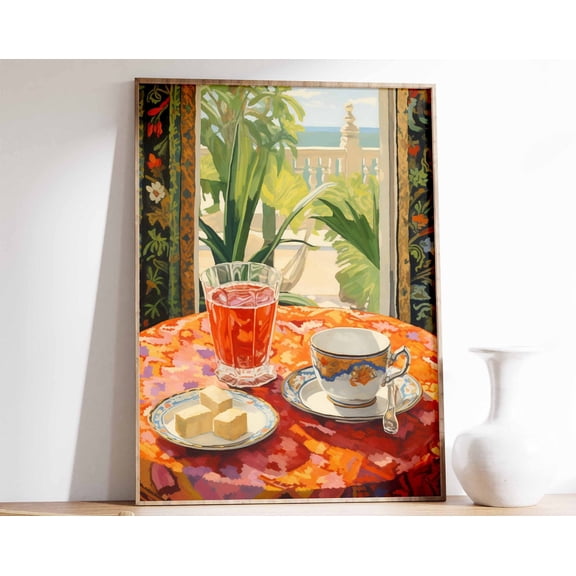Arabic Sweets Print Syrian Islamic Art Kitchen Decor