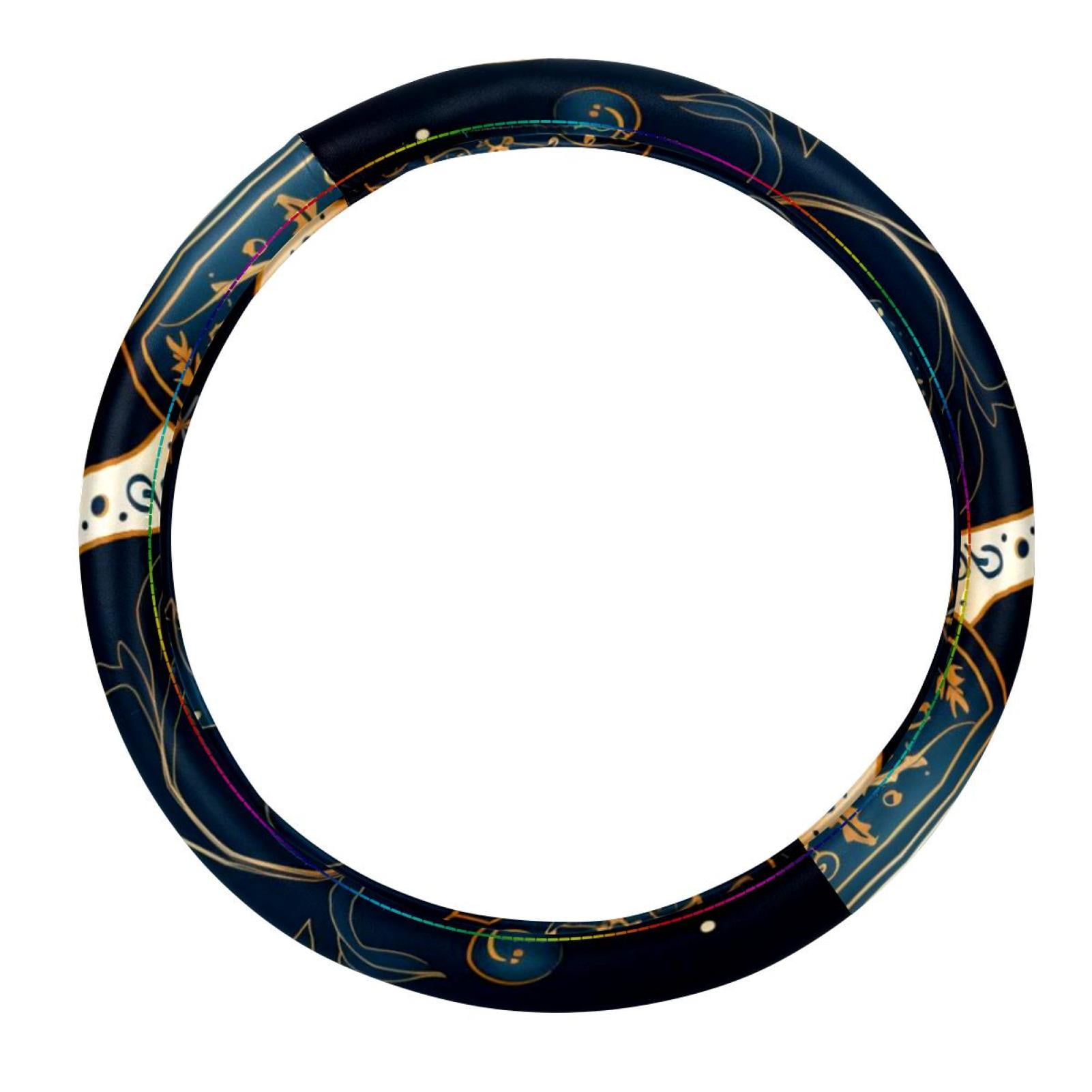 Arabic Teapot 14.5 Inch Printing PVC Leather Car Wheel Cover Auto