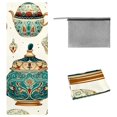 thumbnail image 1 of Arabic Teapot Gym Towel with Storage Bag, 72.8"x26.8", Suitable for Yoga, Pilates, Fitness, etc. - Yoga Mat Towel, Yoga Towels, Yoga Towel, 1 of 6