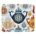 thumbnail image 1 of Arabic Teapot Square Desk Mat Mousepad, 8.3x9.8 Inch Non-Slip Rubber Bottom, Printed Gaming Mousepad for Office and Gaming, 1 of 6