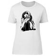 thumbnail image 1 of Arabic Woman Portrait T-Shirt Women -Image by Shutterstock, Female x-Large, 1 of 2