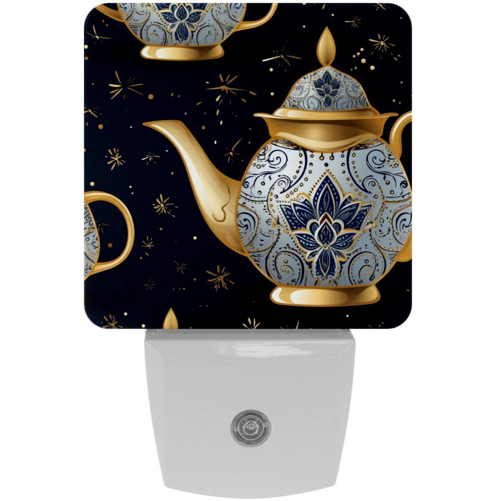 Arabic teapot LED Square Night Lights Portable and Stylish for