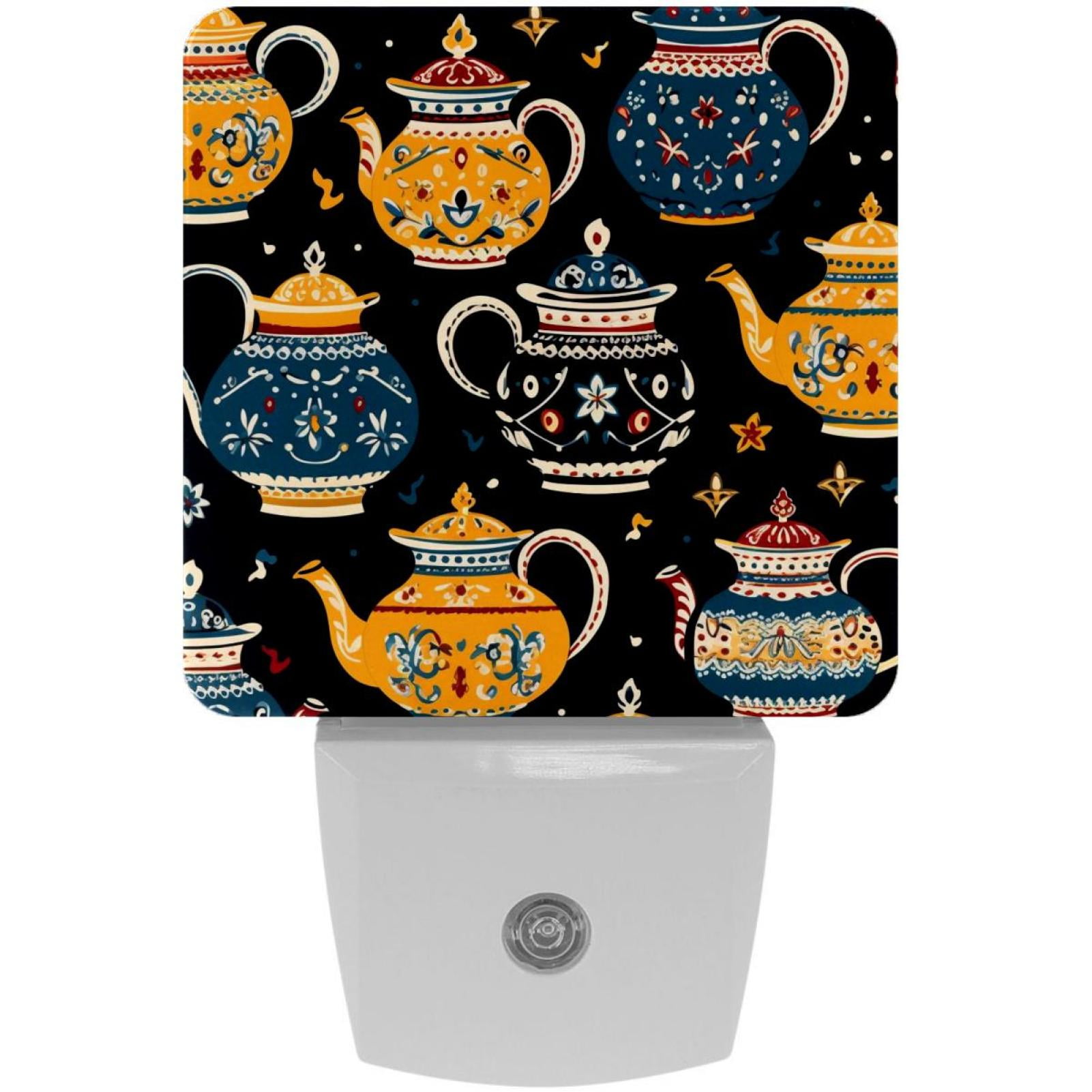 Arabic teapot LED Square Night Lights Stylish and Functional Nightlight for Better Sleep