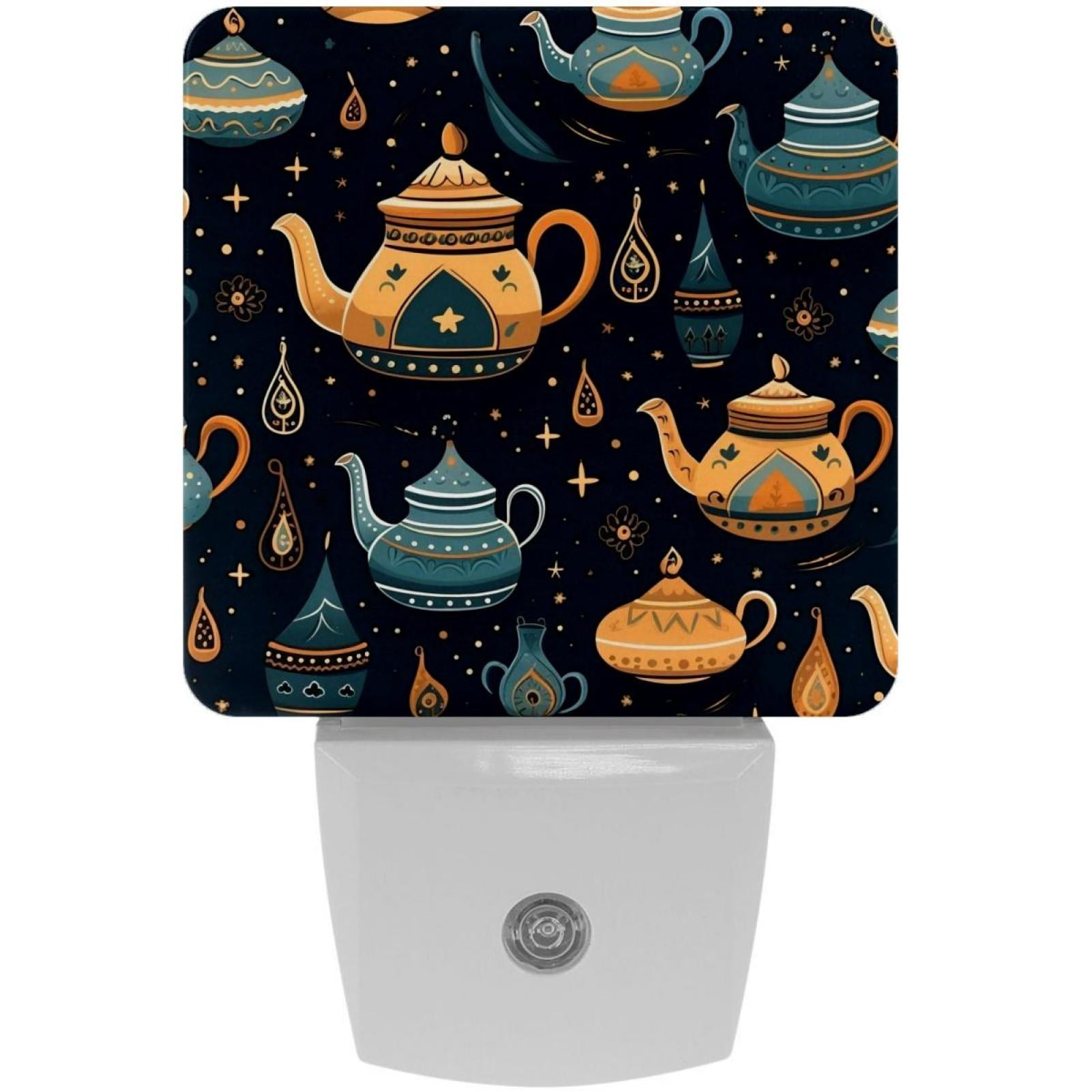 Arabic teapot LED Square Night Lights Stylish and Functional