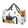 Arabic teapot Large Capacity Reusable Foldable Oxford Cloth Storage