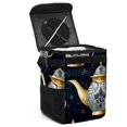 thumbnail image 1 of Arabic teapot Mini Trash Can for Car: Foldable, with Lid, Leak-proof, Hanging Storage Bag, 1 of 6
