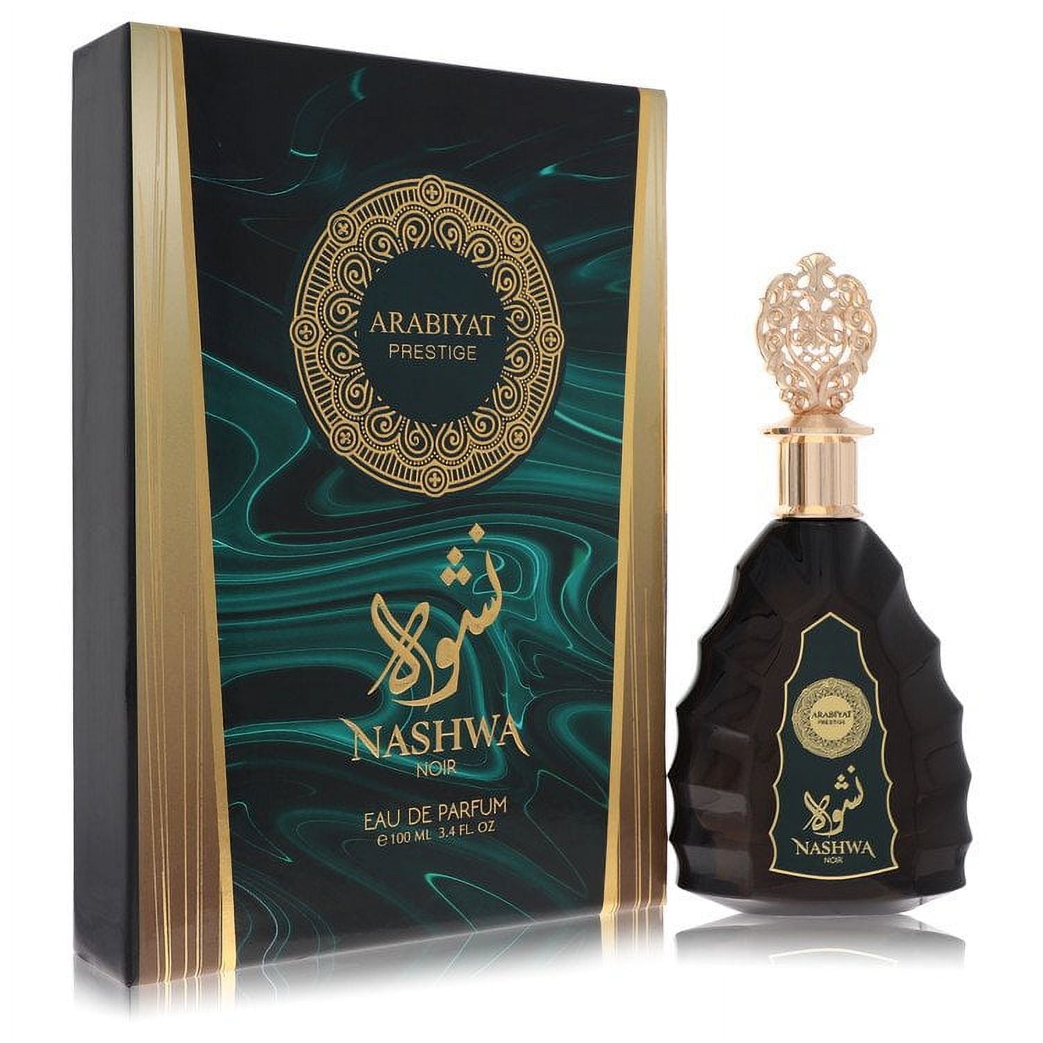 Arabiyat Prestige Nashwa Noir Eau De Parfum Spray (Unisex) By Arabiyat Prestige - 3.4 oz Arabiyat Prestige Nashwa Noir Eau De Parfum Spray (Unisex) By Arabiyat Prestige - 3.4 oz