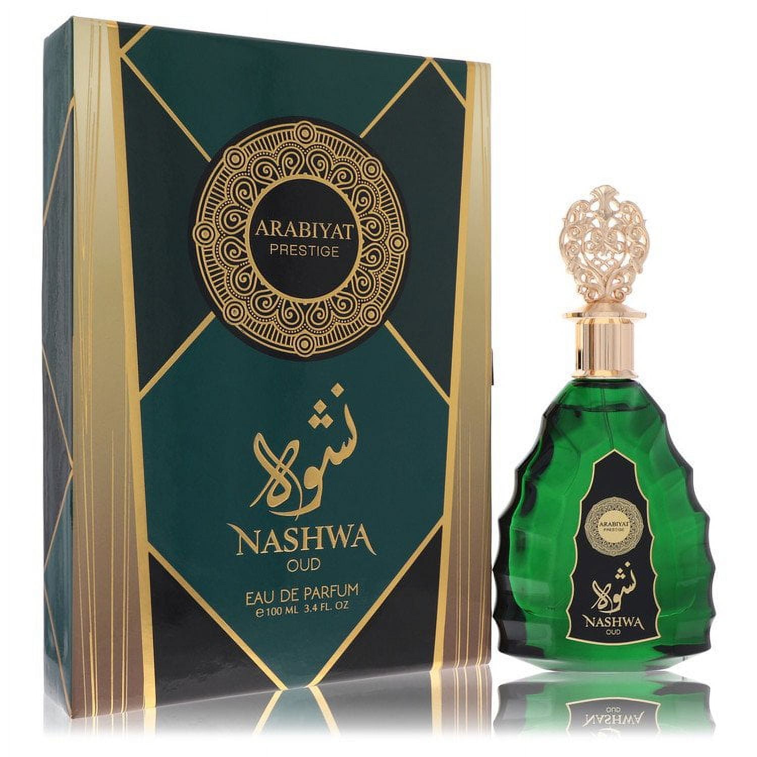 Arabiyat Prestige Nashwa Oud Eau De Parfum Spray (Unisex) By Arabiyat Prestige - 3.4 oz Arabiyat Prestige Nashwa Oud Eau De Parfum Spray (Unisex) By Arabiyat Prestige - 3.4 oz