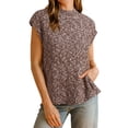 thumbnail image 1 of Arach&Cloz Women's Cotton Blend Cap Sleeve Side Slit Sweater Vest Fall Casual Tops 2025, 1 of 8