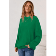 thumbnail image 1 of Arach&Cloz Women's Wool Blend Oversized Sweaters Crewneck Casual Fall Outfits Fashion Tops, 1 of 7