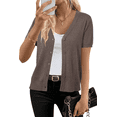 thumbnail image 1 of Arach&Cloz Women's Wool Blend Summer Business Casual Cardigan Sweaters 2025, 1 of 8