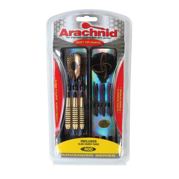 Arachnid Advanced Series 400 16Gram Soft Tip Darts with Knurled