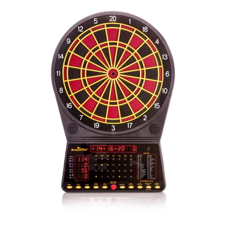 Arachnid Cricket Pro 300 Soft-Tip Electronic Dartboard Game Features 36 Games with 170 Options