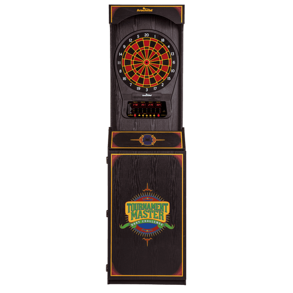 Arachnid Cricket Pro 650 Standing Electronic Dartboard with 24 Games, 132 Variations, and 6 Soft-Tip Darts Included