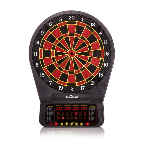 Arachnid Cricket Pro 670 Tournament-Quality Electronic Dartboard with 15.5" Target Area and Micro-Segment Dividers for Higher Scoring