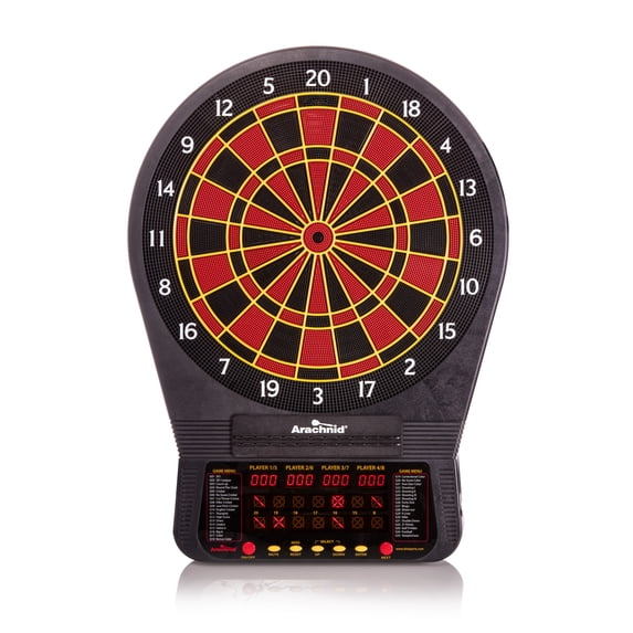 Arachnid Cricket Pro 670 Tournament-Quality Electronic Dartboard with 15.5" Target Area and Micro-Segment Dividers for Higher Scoring