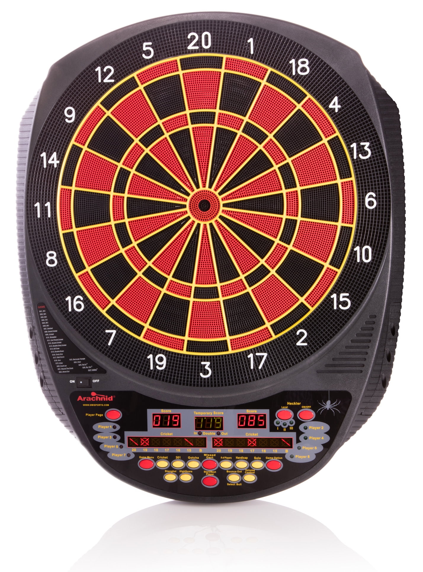 Arachnid 15.5" Tournament-Size Electronic Dartboard with LED Display
