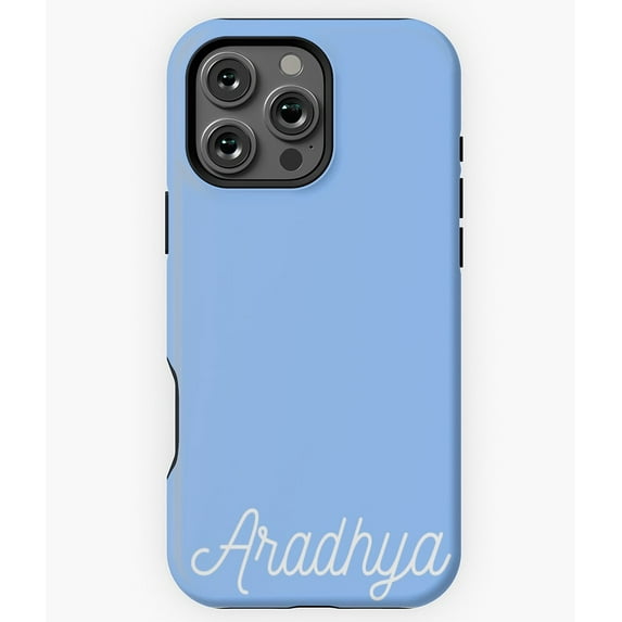 Aradhya Name Sticker Personalized N7286 Phone Case for iPhone 17 16 15 14 13 12 11 Pro Max