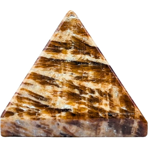 Aragonite Pyramid Crystal Healing Stones - 1" Inch