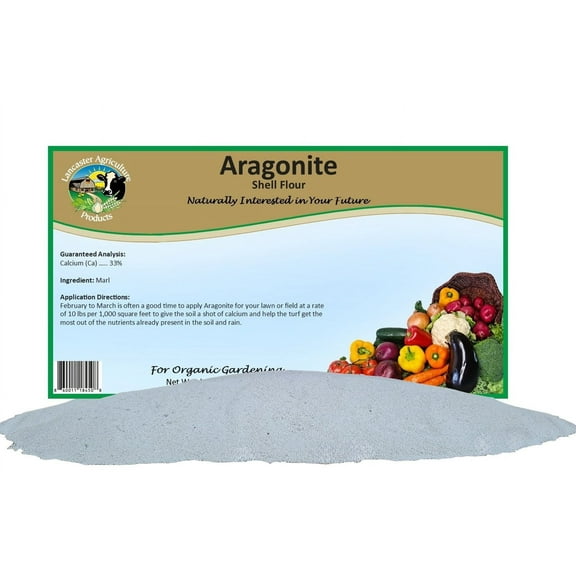 Aragonite Fertilizer 20 lb Soil Amendment for Vegetables - Lancaster Agricultural Products