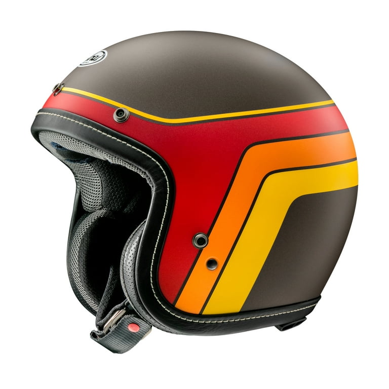 arai helmet classic - Classic-V Air flowing from the intake channels into the crown Arai - #TBT Throwing it