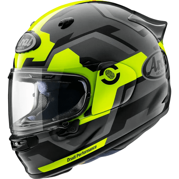 ARAI Helmets Contour-X Full Face Helmet - Face - Fluorescent Yellow - 2XL - (Part Number 0101-16066)