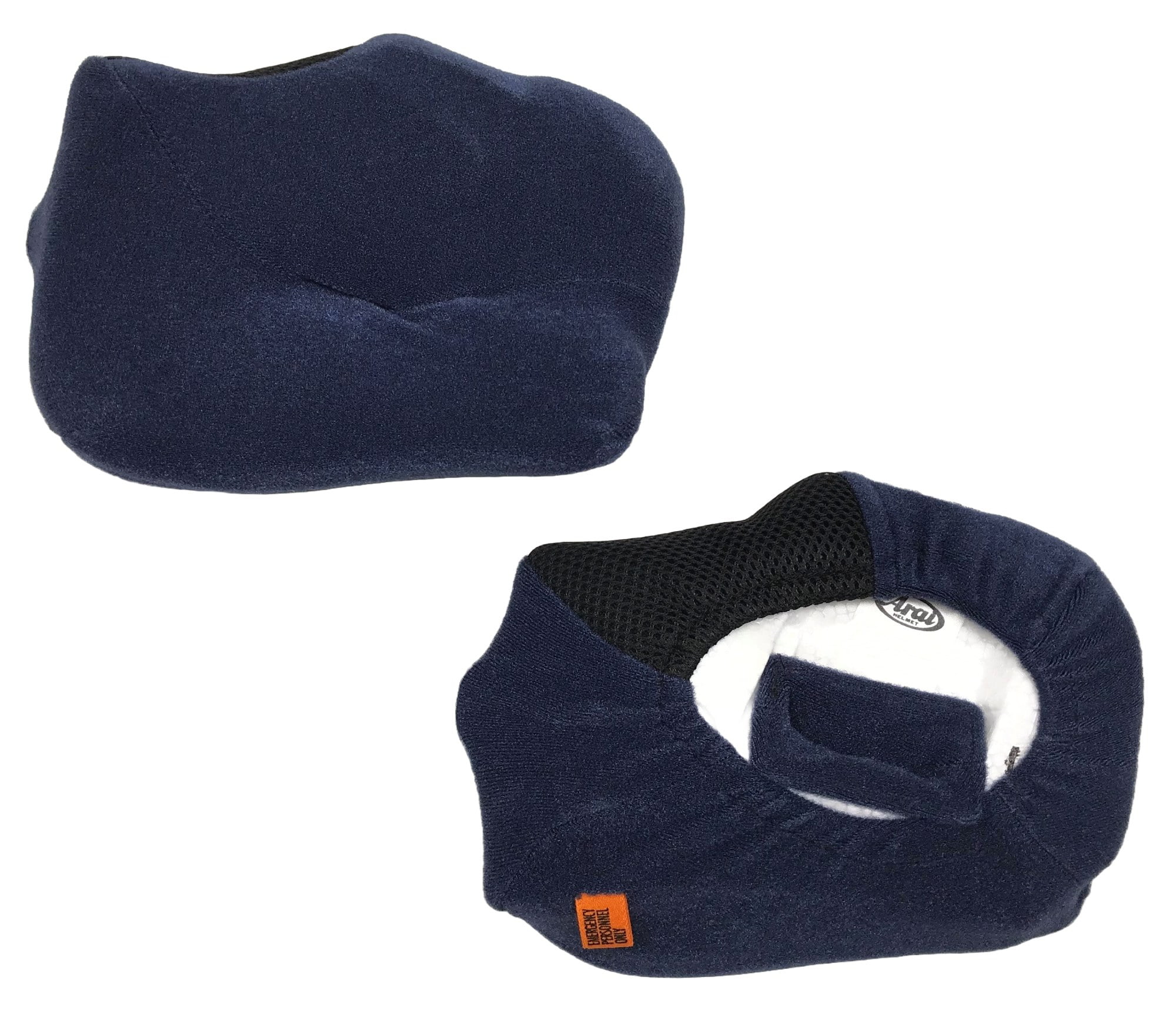 Arai ContourX Helmet Cheek Pads Blue 30mm