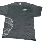 Arai Corsair-X Mens Short Sleeve T-Shirt Heather Gray LG