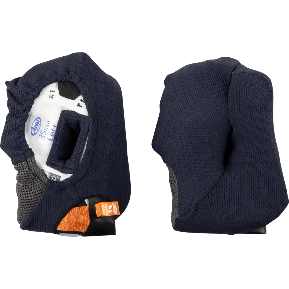 Arai Corsair-X Replacement Epure Cheek Pads Street Motorcycle Helmet Accessories