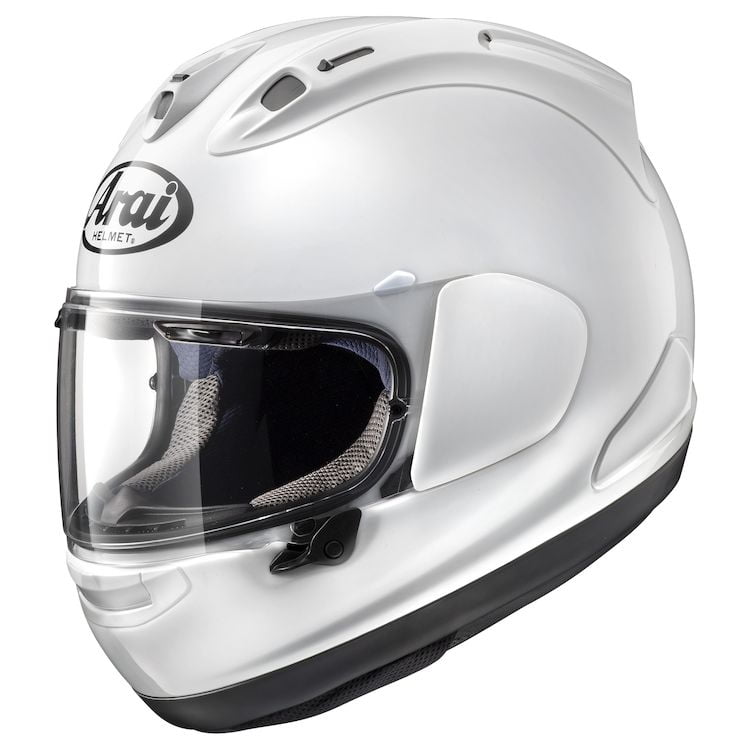 Arai Corsair-X Solid Motorcycle Helmet (M2020D) White LG