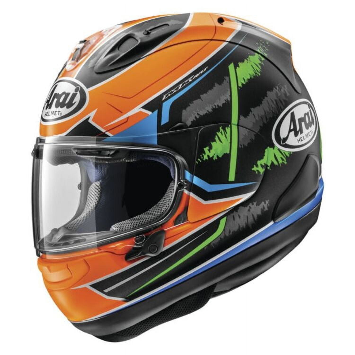 arai corsair x mamola edge helmet Corsair-X Frost Black / Medium highest quality helmets available anywhere in the world Arai Corsair-X Van Der Mark