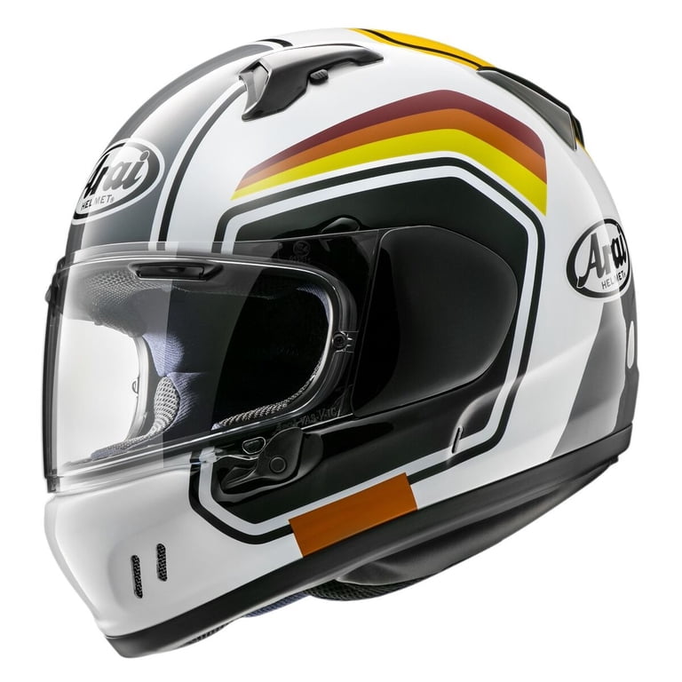 arai defiant x number helmet DEFIANT-X HELMETS Long oval fit package The Signet Arai Defiant-X White